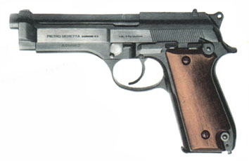 Beretta Web - Beretta Pistol model 92FS 15 years of evolution